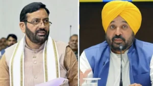 हरियाणा-पंजाब पानी विवाद, CM सैनी बोले- पानी देना पड़ेगा; सीएम मान बोले- हमारे यहां कत्ल हो जाते हैं।