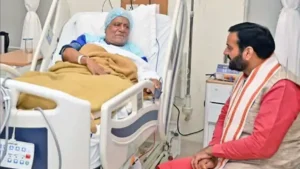 बेरी MLA रघुवीर कादियान अस्पताल में भर्ती: CM ने हालचाल जाना, मोहाली में हिप सर्जरी के बाद दो दिन से इलाज जारी