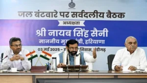भाजपा से लेकर कांग्रेस और आप तक, पानी और SYL विवाद को लेकर Haryana के नेताओं ने पंजाब पर तीखा हमला बोला।