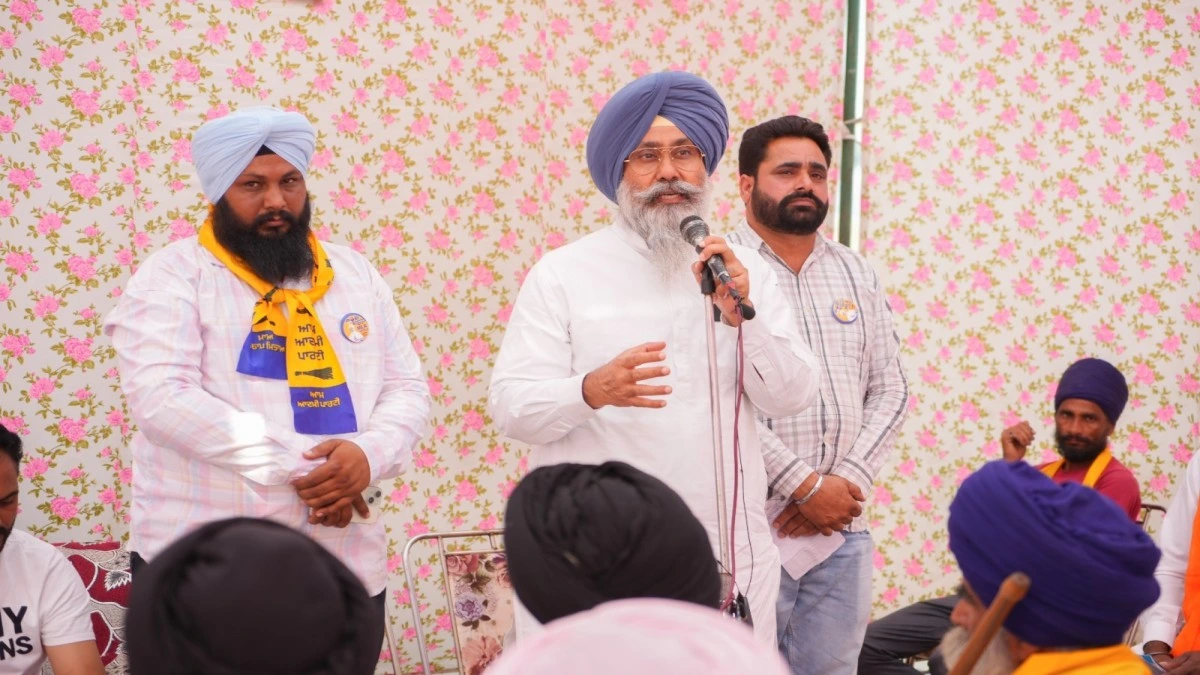 गाँव Jhamke के लोगों ने Harmeet Sandhu को दिया भरपूर Support, APP की जीत पर लगाई मुहर