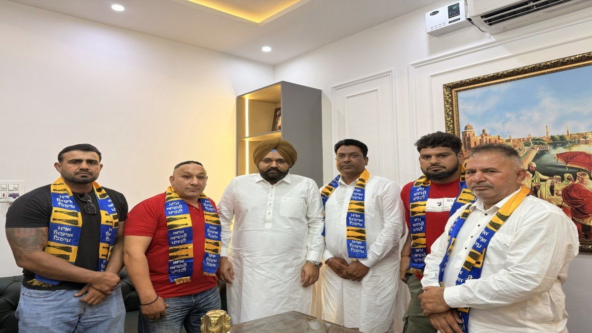 अंतरराष्ट्रीय कबड्डी स्टार आप में हुए शामिल, पार्टी की जन हितैषी नीतियों में जताया भरोसा