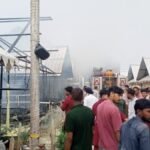 श्री आनंदपुर साहिब की टेंट सिटी में भीषण आग, दर्जनभर केबिन जलकर राख, बड़ा हादसा टला