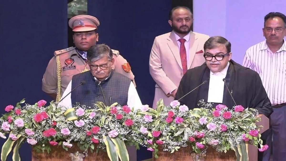 पंजाब सरकार के विरोध के बावजूद जस्टिस अश्वनी कुमार ने ली शपथ